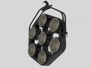 Concert Stage Light 3D मॉडल