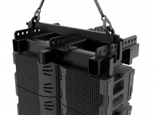 Concert Sound System Line Array Modello 3D