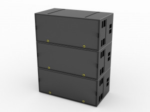 Concert Speaker Tower Modelo 3D