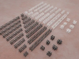 Stage Constructions Elements Truss 3D Model