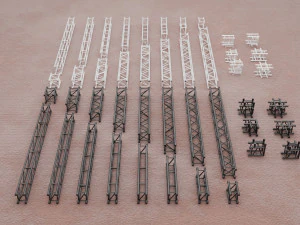 Stage Constructions Elements Truss 3D Model