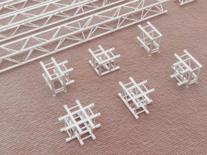 Stage Constructions Elements Truss 3D Model