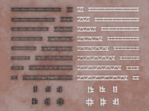 Stage Constructions Elements Truss Modelo 3D