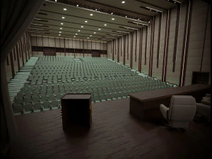 Convention Hall 3D Model