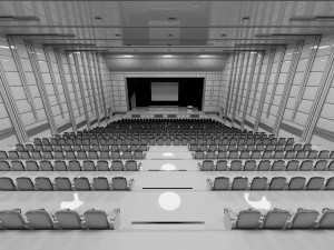 Convention Hall 3D Модель