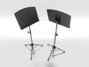 Music Stand Model 3D