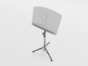 Music Stand Modelo 3D