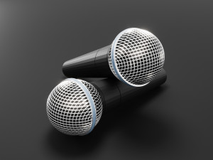Microphone 3D Модель