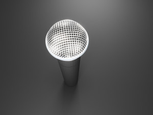 Microphone Model 3D
