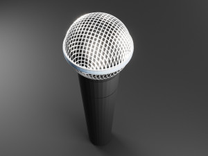 Microphone Model 3D