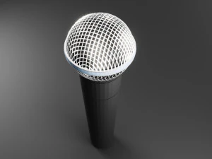 Microphone 3D Model