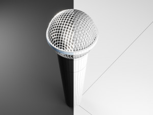 Microphone Model 3D
