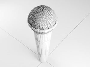 Microphone Model 3D