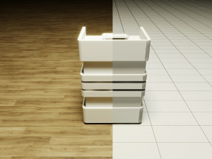 Lectern Podium 3D 模型