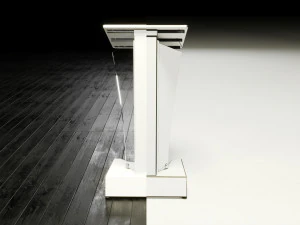 Transparent Lectern Podium 3D Model