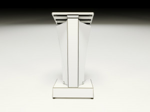 Transparent Lectern Podium 3D Модель