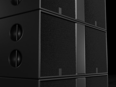 Concert Sound Systems Subwoofer 3D 모델