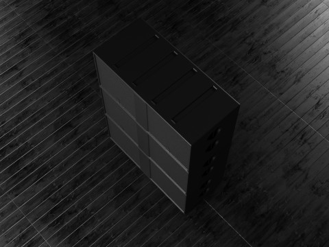 Concert Sound Systems Subwoofer 3D 모델