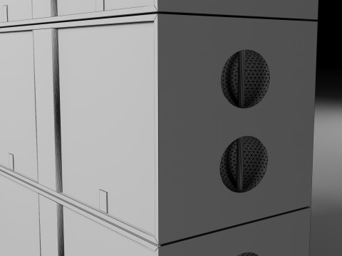 Concert Sound Systems Subwoofer 3D 모델