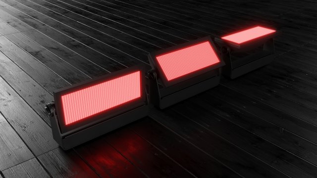 Stage Led Light 3D Модель .c4d .max .obj .3ds .fbx .stl .blend 