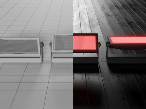 Luz LED de escenario Modelo 3D