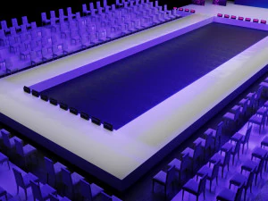 Fashion Show Catwalk 2 Design 3D Model