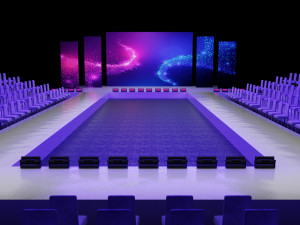 Fashion Show Catwalk 2 Design 3D Model