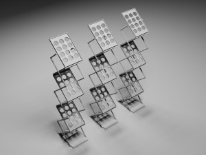 Brochure Stand Model 3D