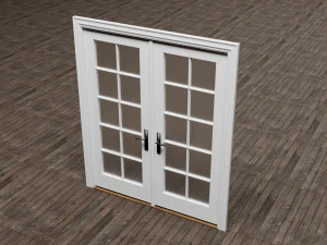 Door Window Set 3D Model