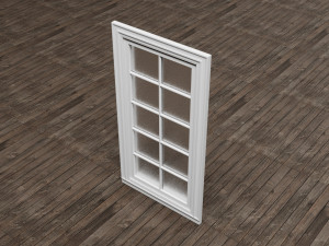 Door Window Set Modello 3D