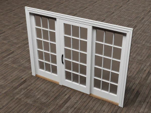 Door Window Set 3D Model