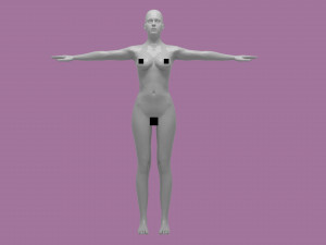 Body Woman 3D Модель
