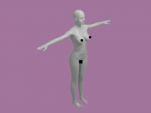 Body Woman 3D-Modell