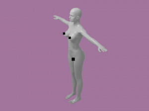 Body Woman 3D-Modell