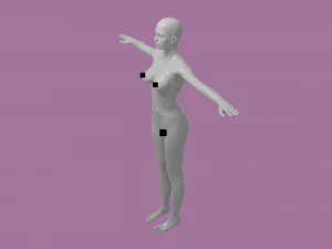 Body Woman 3D Model