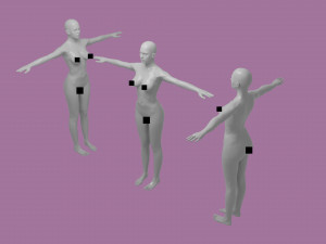 Body Woman 3D-Modell