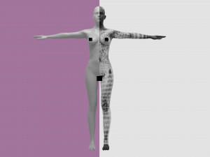 Body Woman 3D-Modell