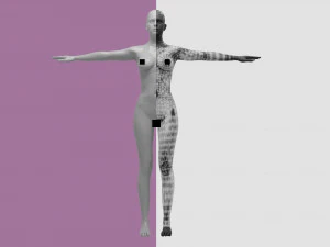 Body Woman 3D Model