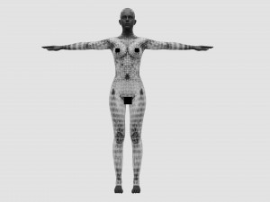 Body Woman 3D-Modell