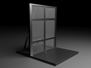 Concert Event Barrier 3D Model
