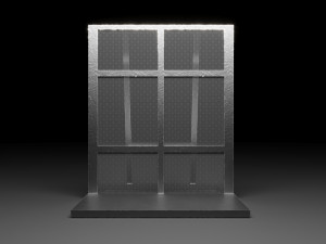 Concert Event Barrier 3D Model
