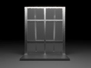 Concert Event Barrier 3D Model