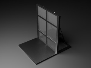 Concert Event Barrier 3D Model