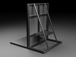 Concert Event Barrier 3D Model