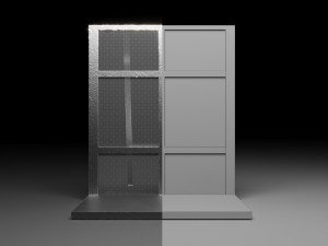 Concert Event Barrier 3D Model