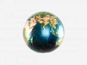 Realistic Planet Earth 3D Model