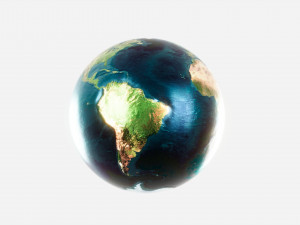Realistic Planet Earth 3D Model