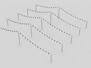 Струна лампочки 3D Модель