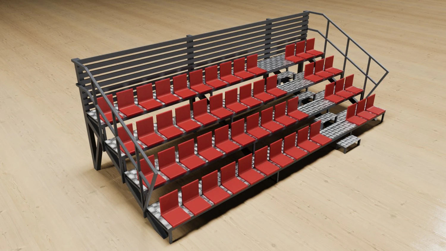 Tribune 3D Model .c4d .max .obj .3ds .fbx .stl .blend 