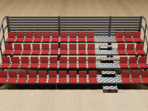 Tribune 3D-Modell